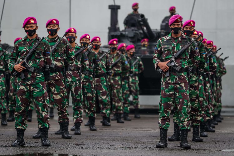 Pos TNI AL di Nduga Diamuk KKB, Prajurit TNI Bersiaga Mengantisipasi Serangan Susulan