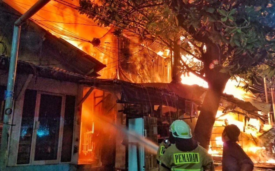 Terungkap, Ini Penyebab Kebakaran yang Terjadi di Pasar Gembrong Jaktim