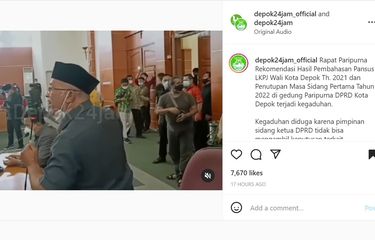 Viral Video Anggota DPRD Depok Marah-marah Saat Rapat Paripurna, Ini Sebabnya