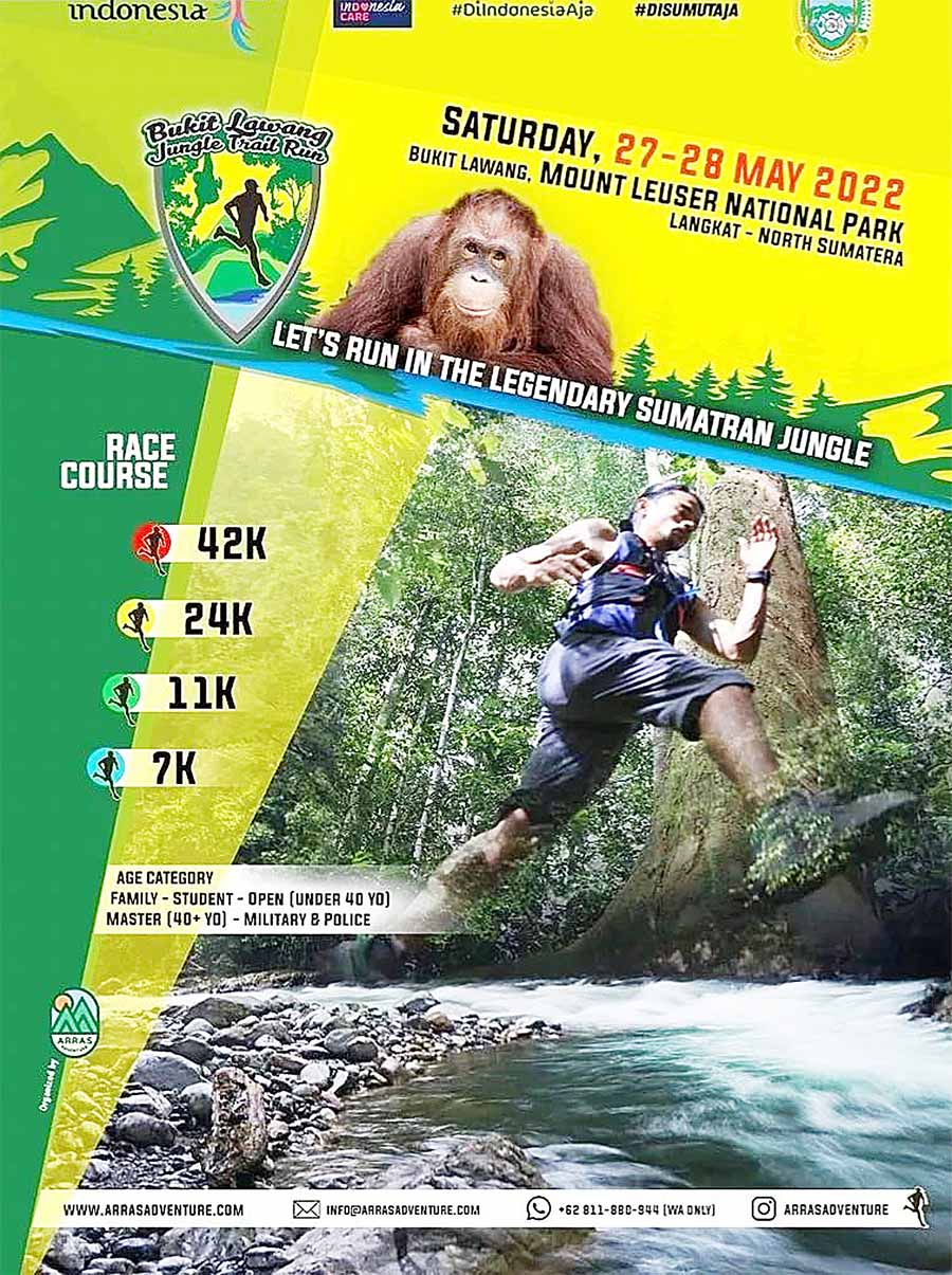 Siap Gelar Bukit Lawang Jungle Trail Run 2022, Sumut Kembangkan Sport Tourism