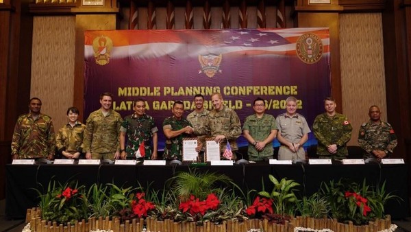 Adakan Latihan Bersama, TNI AD Undang 14 Negara Sahabat di Garuda Shield 2022