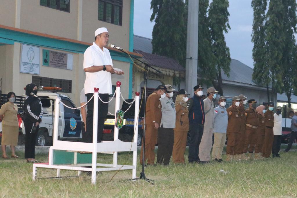 Awal Ramadan, Wakil Walikota Pimpin Razia Asmara Subuh di Jalan Marelan Raya