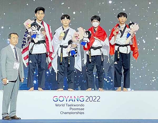 Taekwondoin Indonesia Raih Peringkat Ketiga di Kejuaraan Dunia