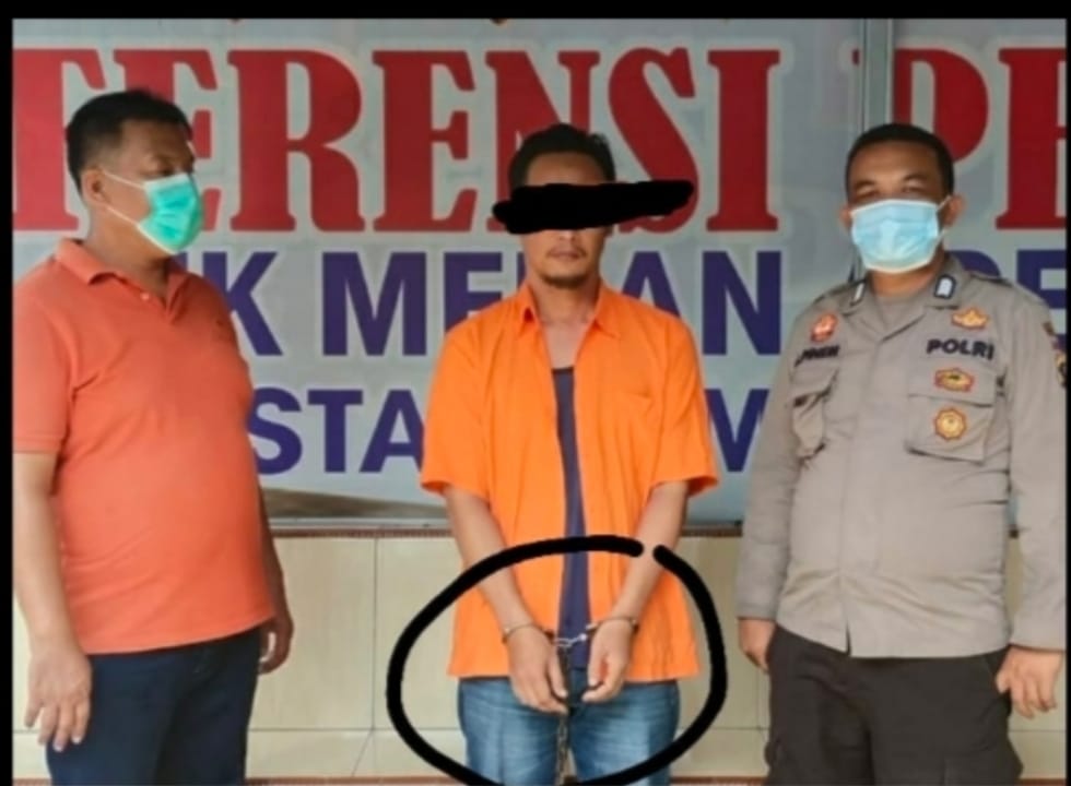 Hendak Bunuh Ayah Kandung,  Seorang Pria di Medan Diamankan Polisi
