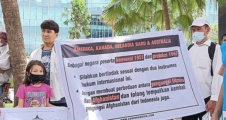 Pengungsi Afganistan di Medan Minta Dipindahkan ke Negara Ketiga