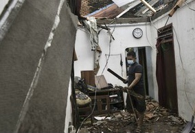 Angin Kencang Melanda Kuningan Jabar, 40 Rumah Rusak