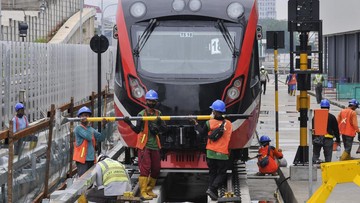 Tandon Air LRT Rasuna Said Jebol, Polisi Selidiki Penyebabnya