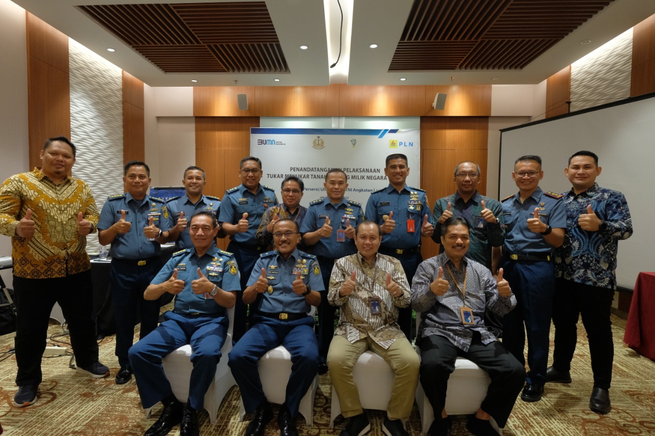 Kobalorasi dengan TNI AL, PLN UIKSBU Tandatangani Pelaksanaan Ruislagh 