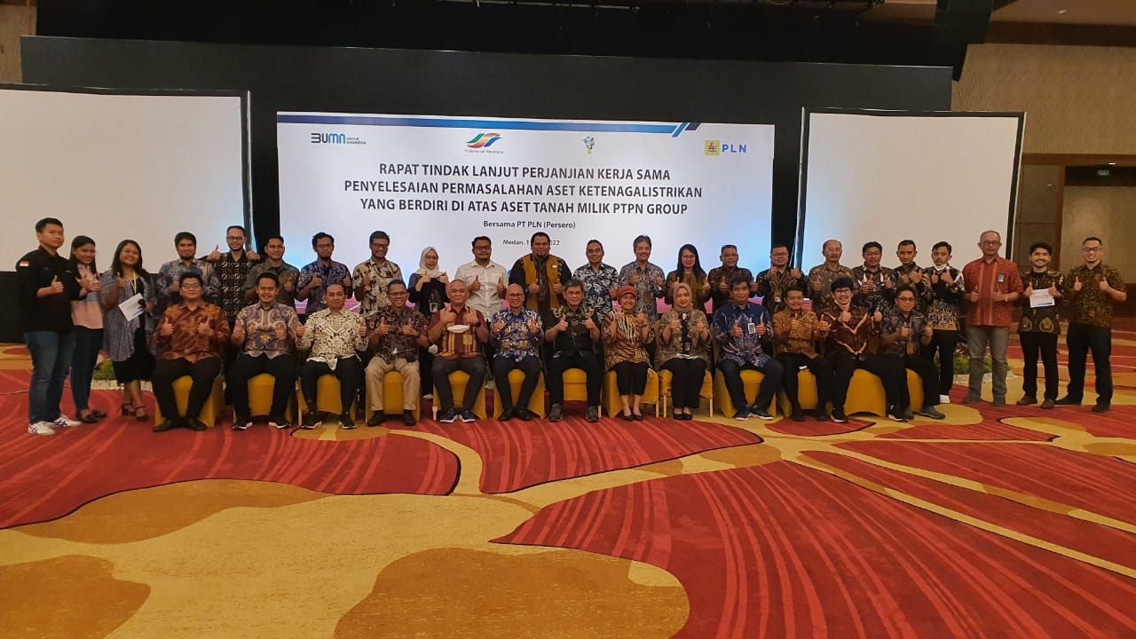 Bahas Aset, PLN Regional Sumut-Aceh dengan PTPN Group Gelar Rakor
