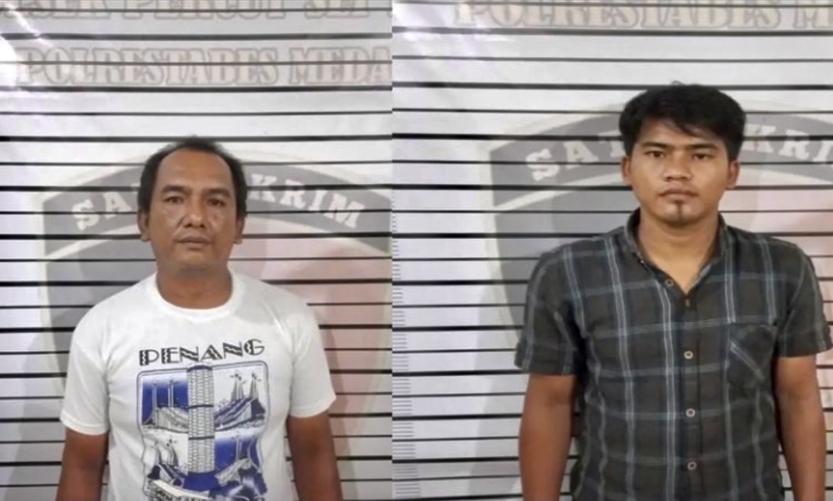 2 Pelaku Penganiaya Pria Paru Baya di Deliserdang Diamankan Polisi