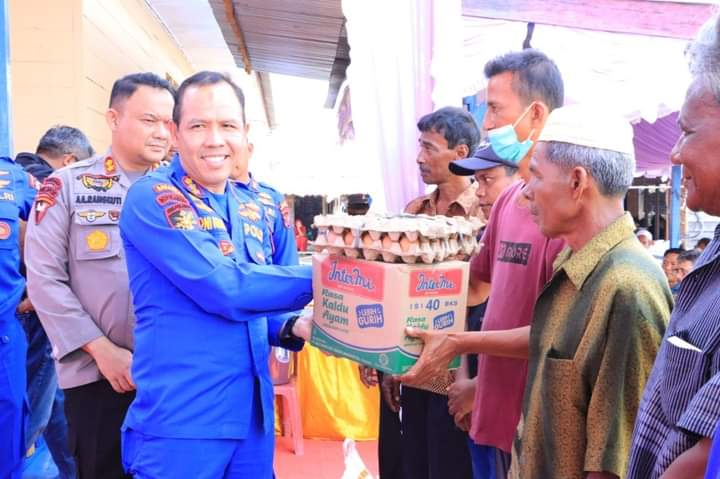 Kakorpolairud Baharkam Polri Kunker ke Wilayah Pantai Labuhanbatu