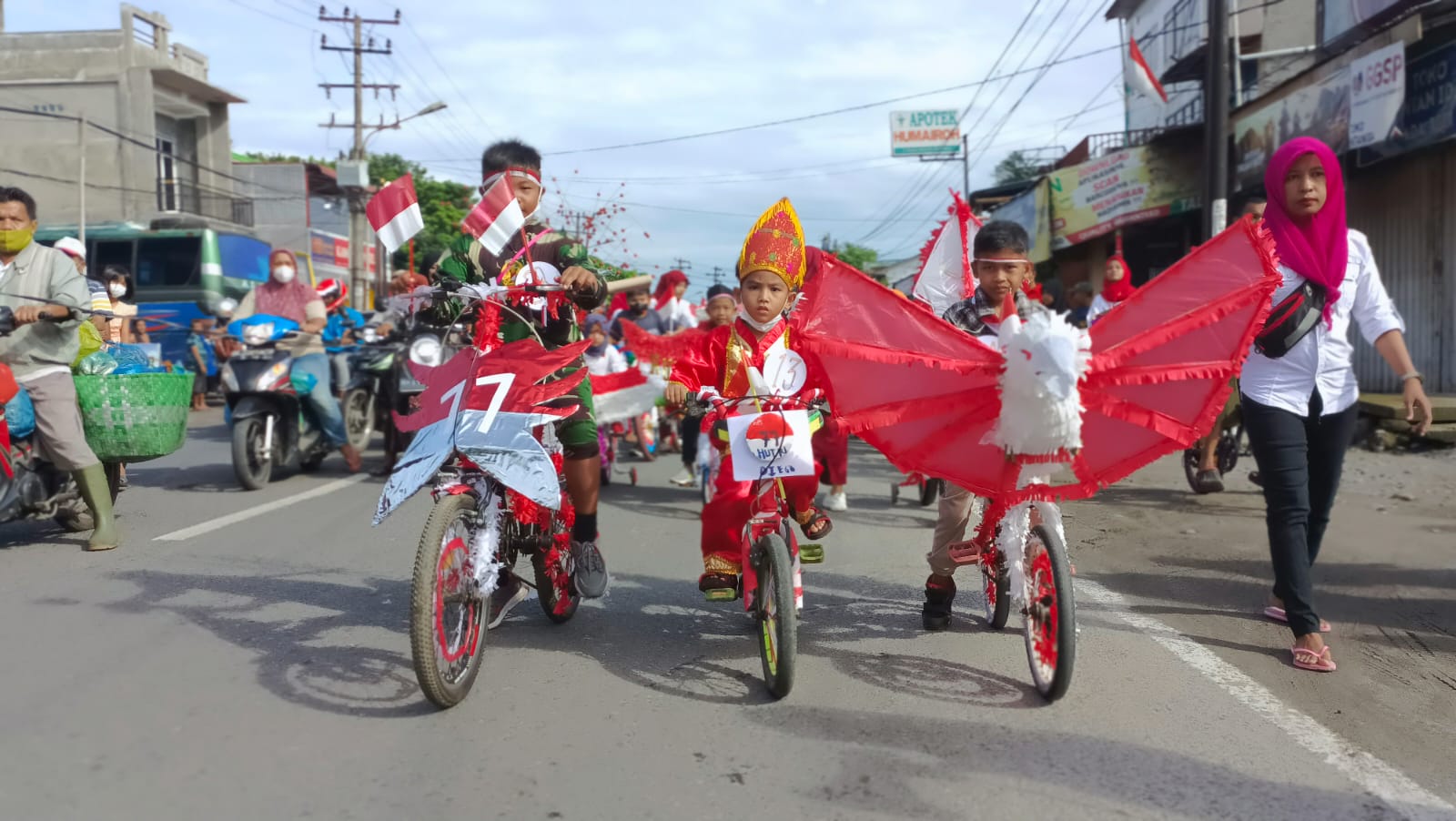 Gebyar Kemerdekaan ke-77 RI, Kelurahan Amplas Gelar Festival Budaya