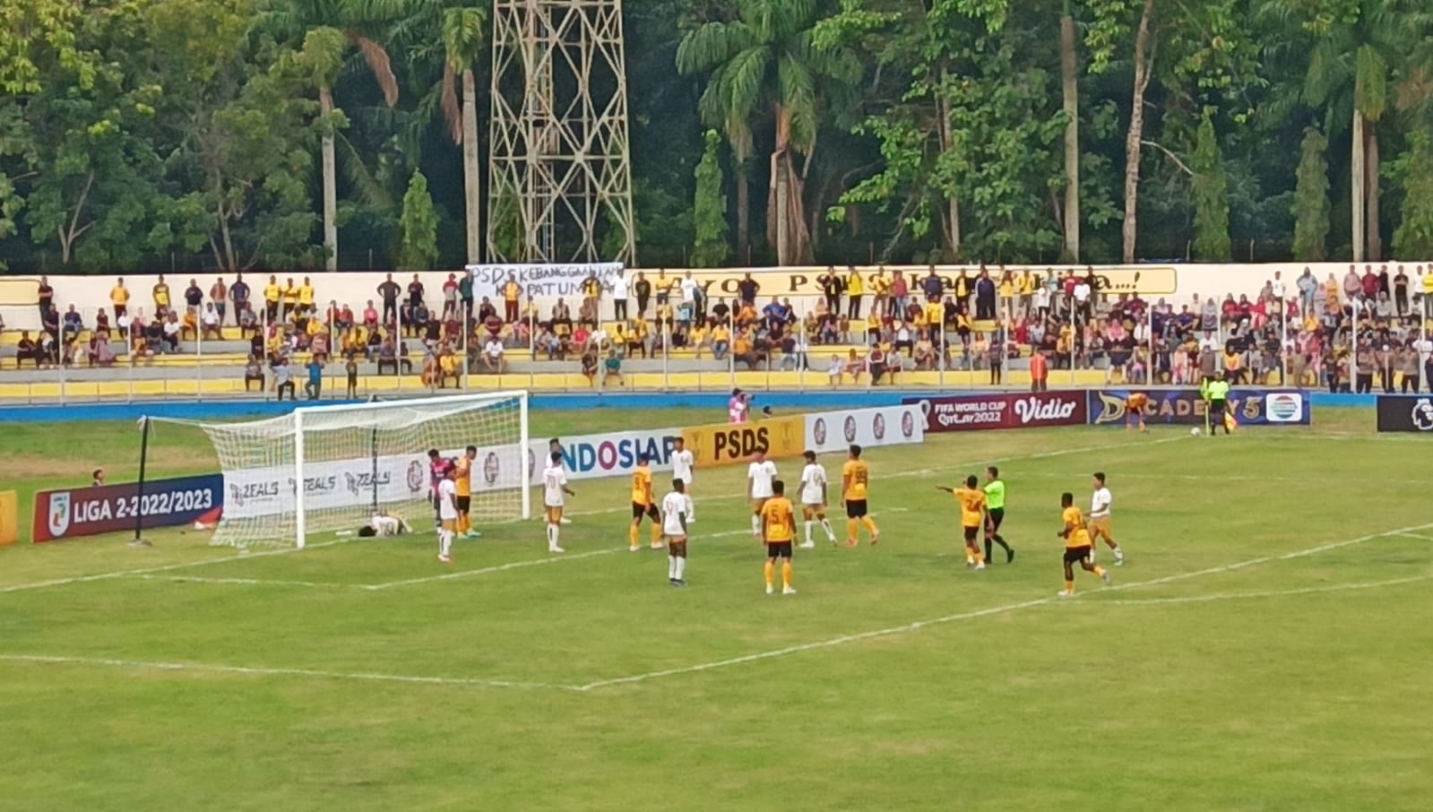 PSDS Lawan Sriwijaya FC, Skor Kosong-Kosong