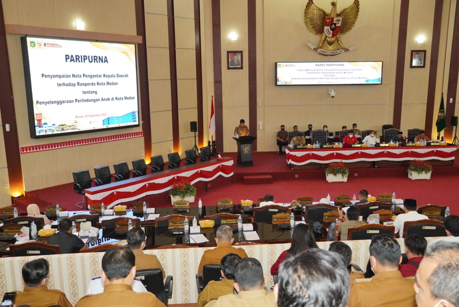 Di Rapat Paripurna, Pemko Medan Ajukan Ranperda Penyelenggaraan Perlindungan Anak