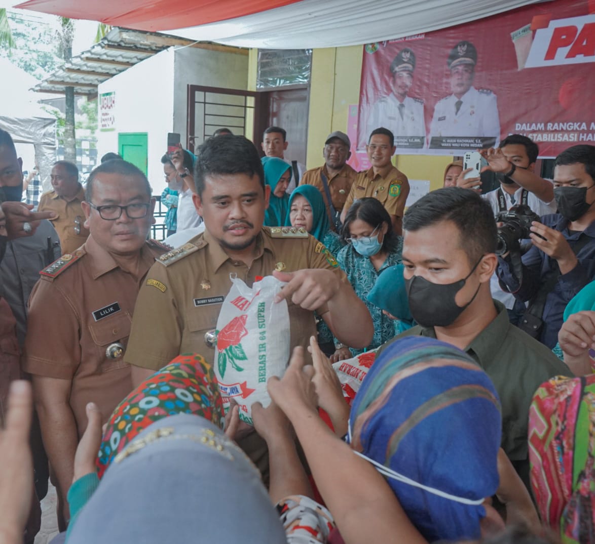 Langkah Bobby Tangani Inflasi, Pemko Medan Gelar Pasar Murah di 151 Kelurahan
