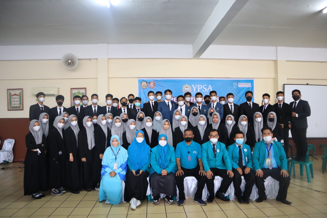 Pengurus OSIS SMP dan SMA YPSA Periode 2022-2023 Dilantik