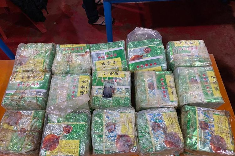 Polisi Gagalkan Penyelundupan 32,7 Kilogram Sabu dari Malaysia di Karimun