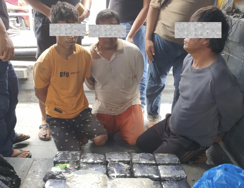 Polda Sumut Gagalkan Penyelundupan Narkoba Asal Malaysia di Perairan Asahan