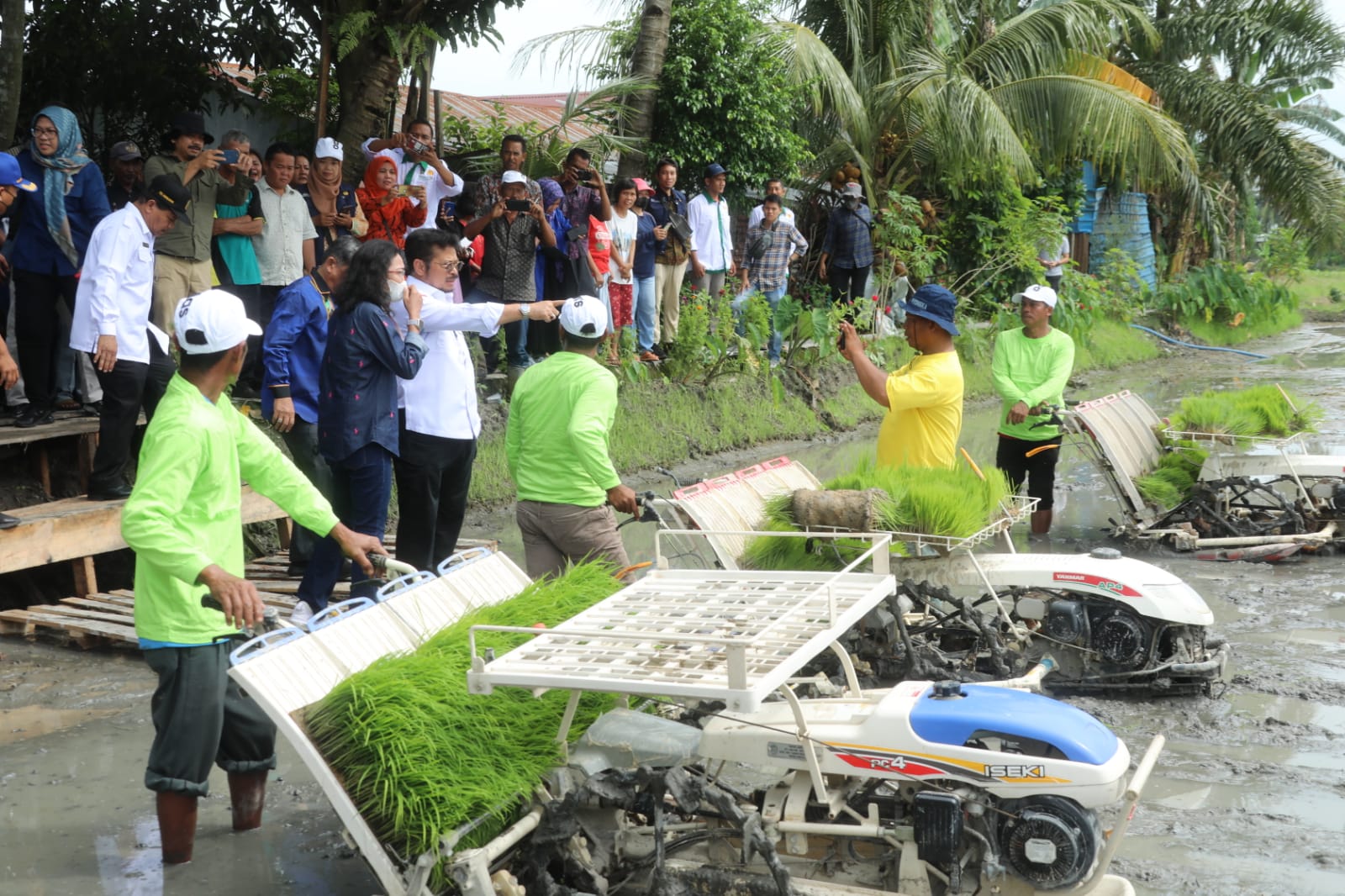 Mentan Syahrul Yasin Limpo Dorong Sumut Jadi Lumbung Pangan Nasional