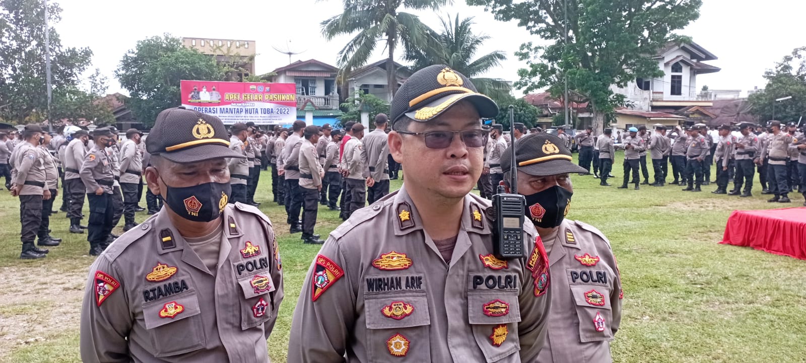 Amankan Pilkades Serentak di Labuhanbatu, Ribuan Pasukan Gabungan Diterjunkan