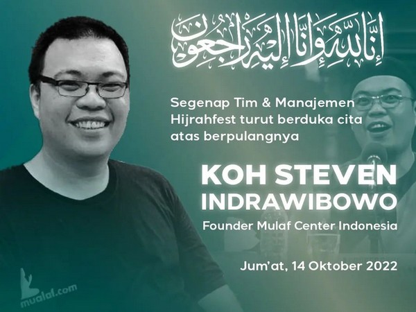 Steven Indra Wibowo, Sang Pendiri Mualaf Centre Meninggal Dunia