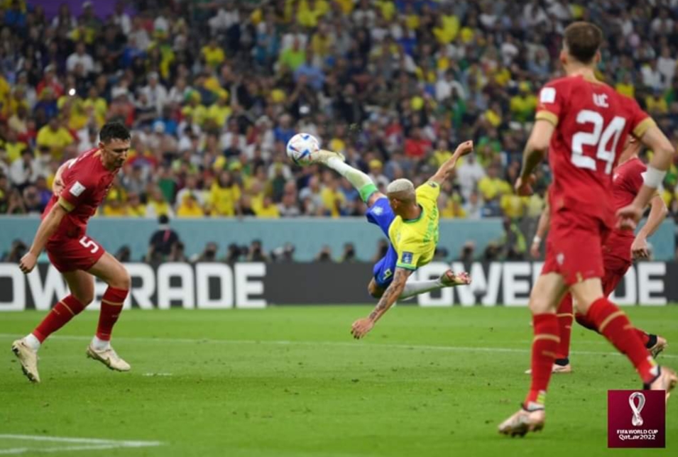 Grup G : Brasil Bungkam Serbia 2-0