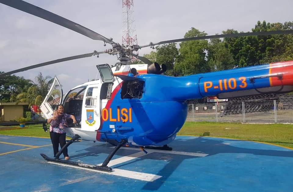 Helikopter Polri Hilang Kontak di Perairan Belitung Timur