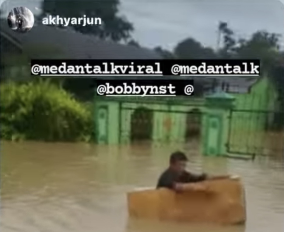 Medan Diterjang Banjir, Warga Ramai-ramai Ngeluh ke Instagram Walikota Bobby