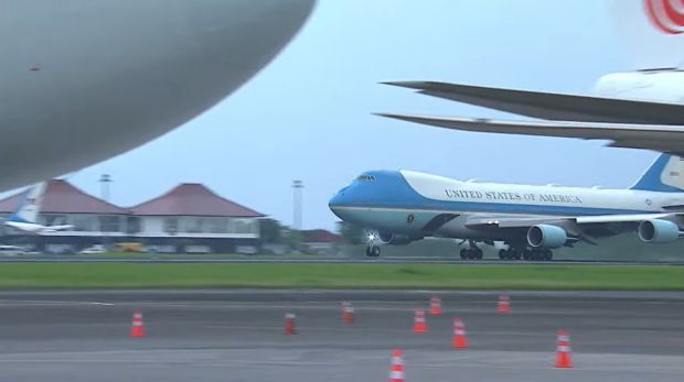 Tinggalkan Bali, Joe Biden Naik Air Force One