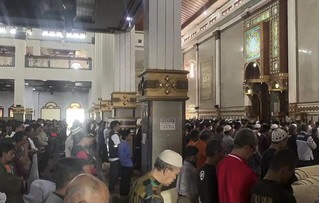 Masjid Agung Cianjur Gelar Salat Gaib untuk Korban Gempa