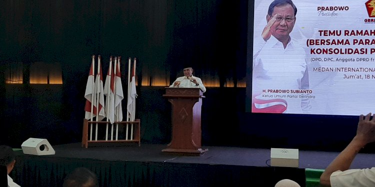 Beri Sambutan di Acara Gerindra, Edy Rahmayadi Sindir Partai Golkar