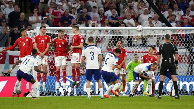 Inggris Mantap ke Babak 16 Besar Setelah Bungkam Wales 3-0