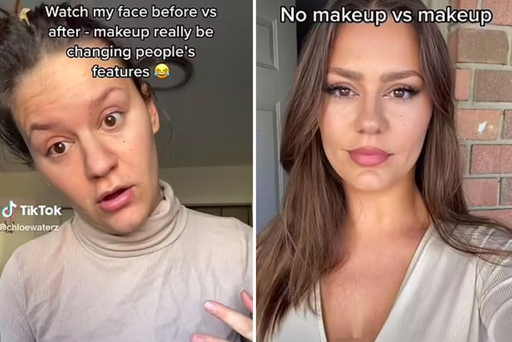 Viral Ibu-ibu Berubah Jadi Anaknya Hanya Pakai Makeup, Netizen Sebut Dua Orang yang Berbeda
