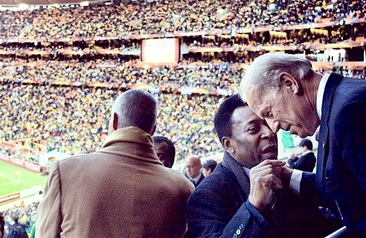 Joe Biden Sampaikan Belasungkawa atas Meninggalnya Pele