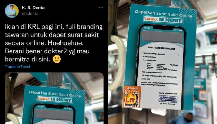 IDI Usut Proses Hukum Usai Surat Sakit Online di KRL Viral