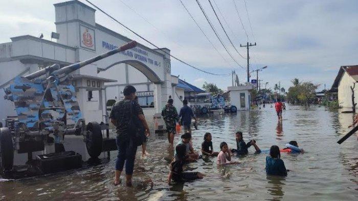 Diprediksi Dilanda Banjir Rob, BMKG Sebut Belawan Akan Tenggelam Selama Sepekan Kedepan