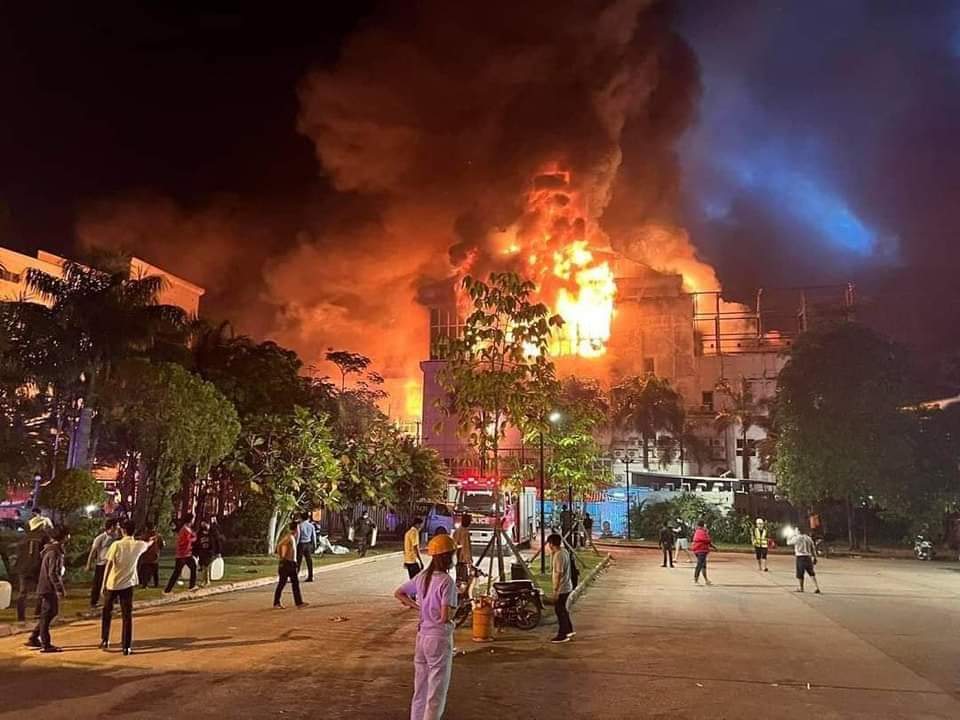 Jumlah Korban Tewas dalam Kebakaran Kasino di Kamboja Sudah 19 Orang
