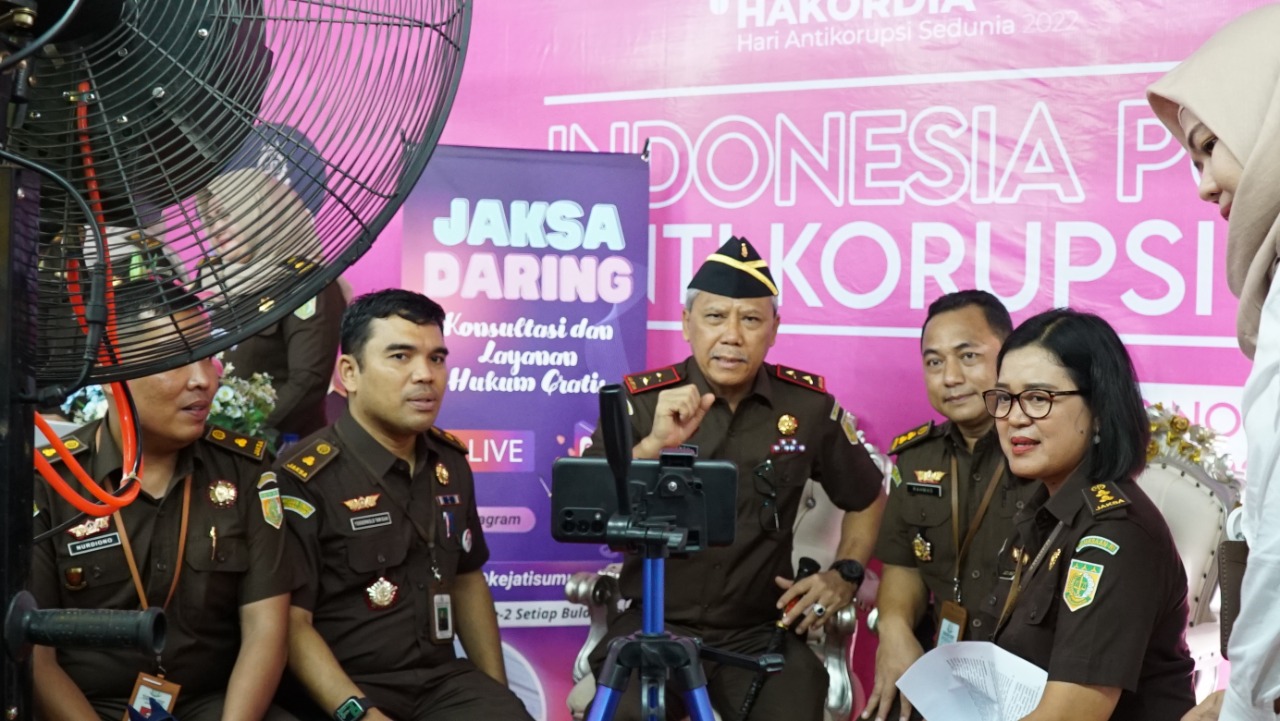 Road To Hakordia 2022: Kejatisu Gelar Jaksa Daring 'Live' Usung Topik Penanganan Tipikor   