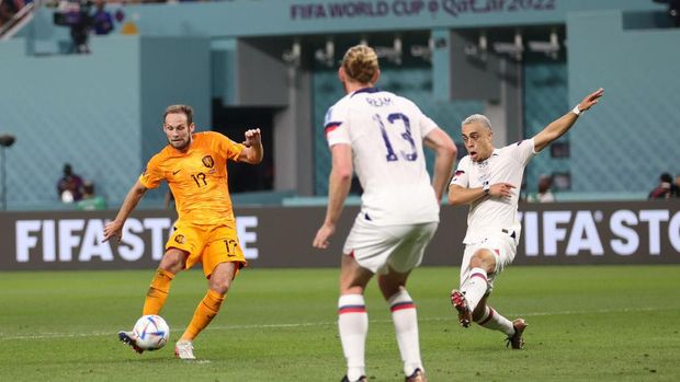 Gasak AS 3-1, Tiket Perempat Final Pertama Direbut Belanda