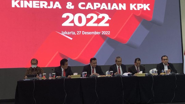 Pamer Kinerja 2022, KPK: Tahan 149 Tersangka dan Selamatkan Rp57,9 Triliun Uang Negara