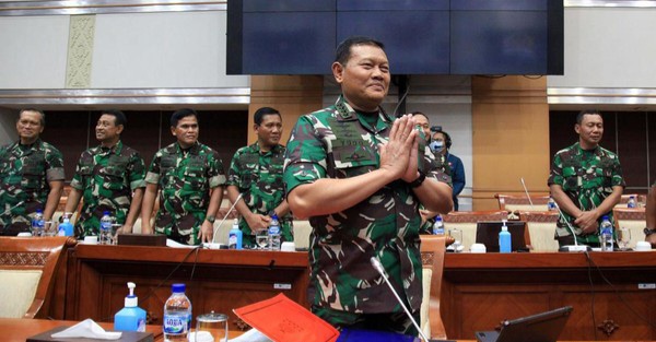 Uji Kelayakan dan Kepatutan Calon Panglima TNI, Yudo Margono Paparkan Visi dan Misi