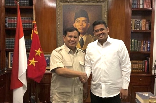 Kunjungan ke Medan, Prabowo akan Bertemu dan Makan Malam dengan Bobby Nasution