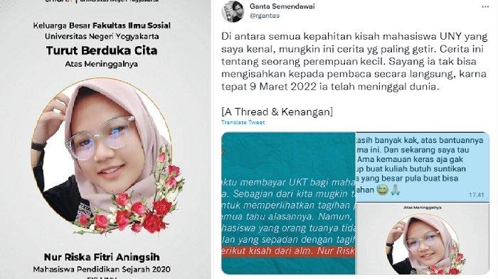 Kisah Perjuangan Mahasiswi UNY ‘Pontang-panting’ Cari Biaya UKT hingga Akhir Hayat