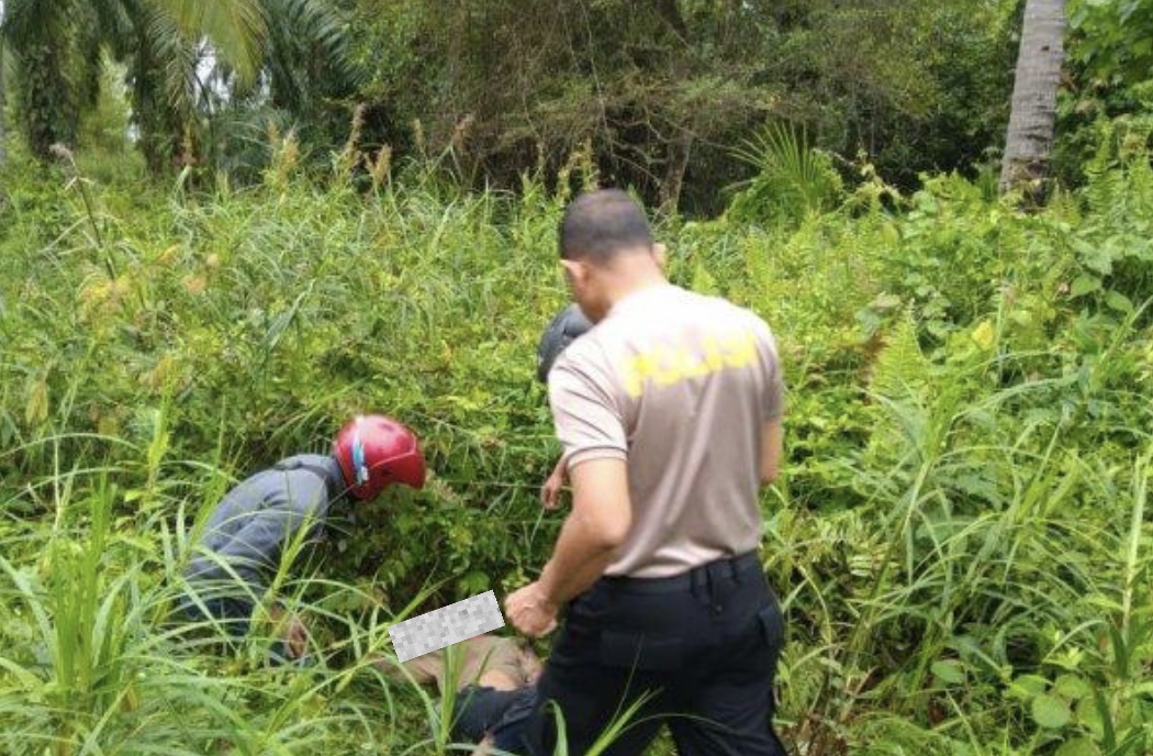 Kapolsek Sei Kepayang Temukan Wanita Sekarat di Dalam Parit, Korban Diduga Dianiaya