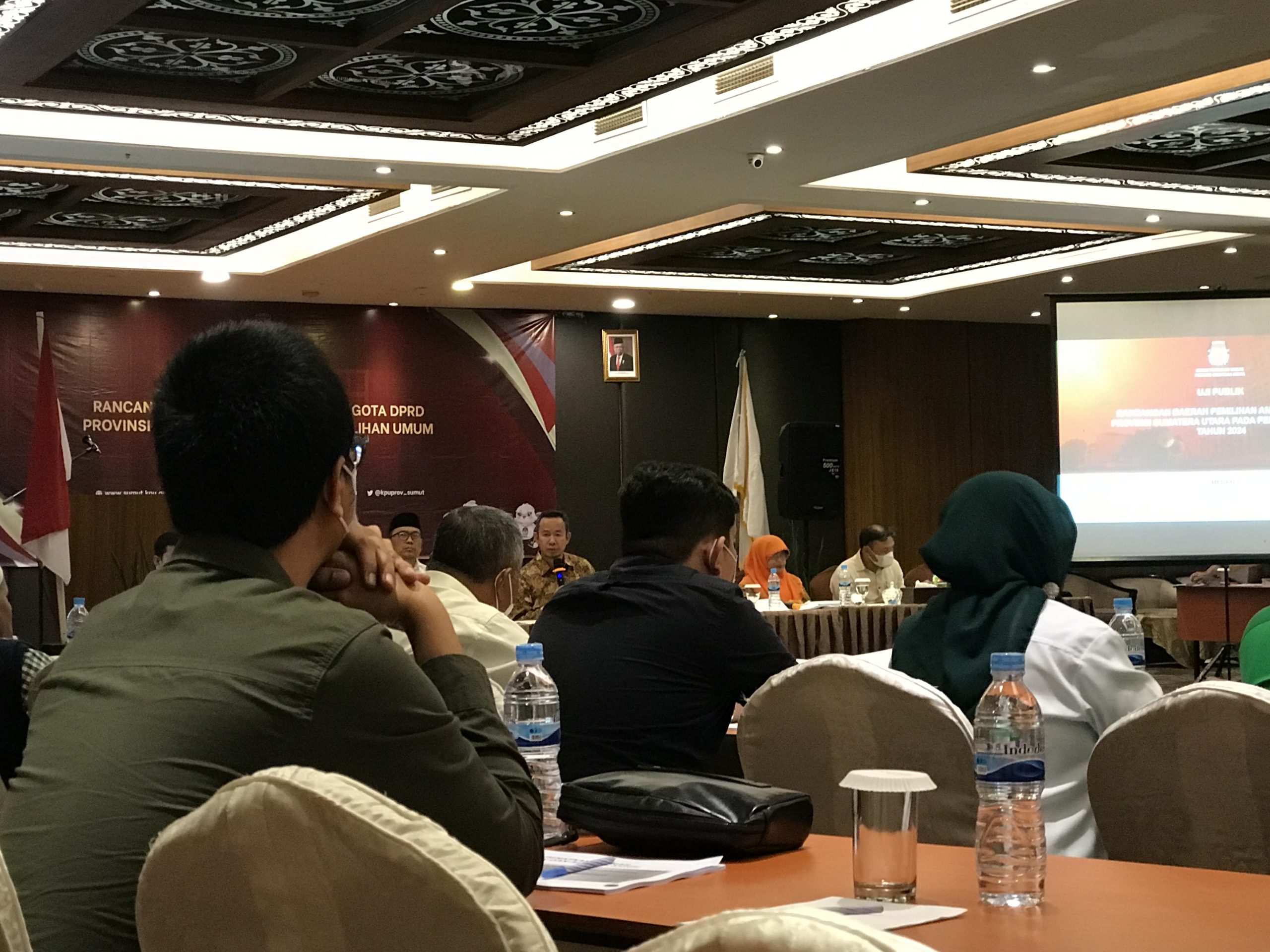 KPU Sumut Gelar Uji Publik Rancangan Daerah Pemilihan Anggota DPRD pada Pemilu 2024