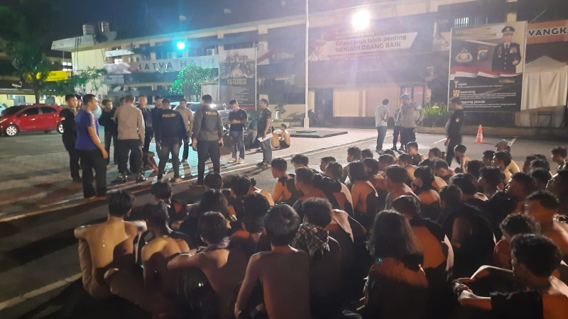 Bentrok Mahasiswa Nommensen Medan, 68 Orang Diamankan Polisi