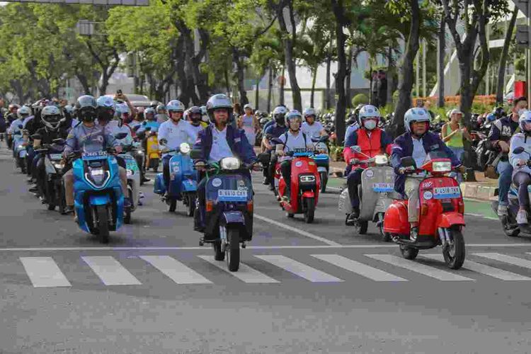 Berikut Daftar Motor Listrik yang akan Dapat Subsidi Rp 7 Juta