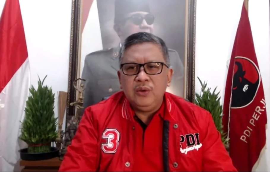 Pertemuan 8 Parpol Tolak Pemilu Coblos Partai, Begini Kata Sekjen PDIP