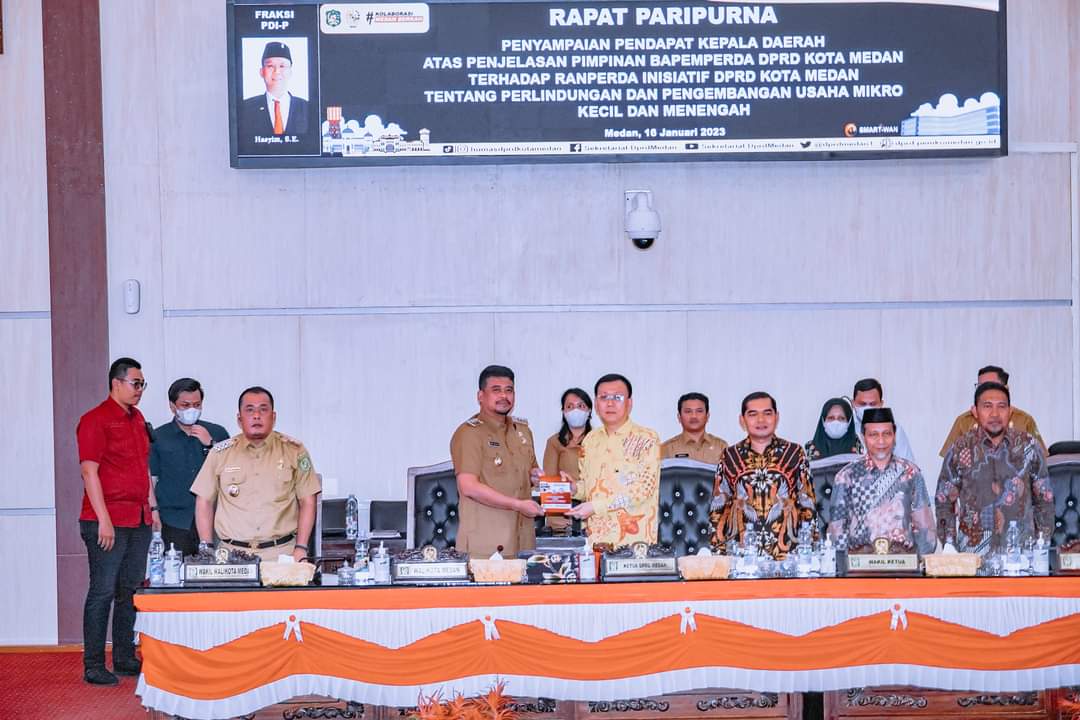 Dukung UMKM, Bobby Nasution Apresiasi Ranperda Inisiatif DPRD Medan