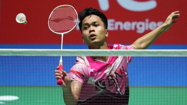Kalahkan Li Shi Feng, Anthony Lolos ke Semifinal India Open 2023